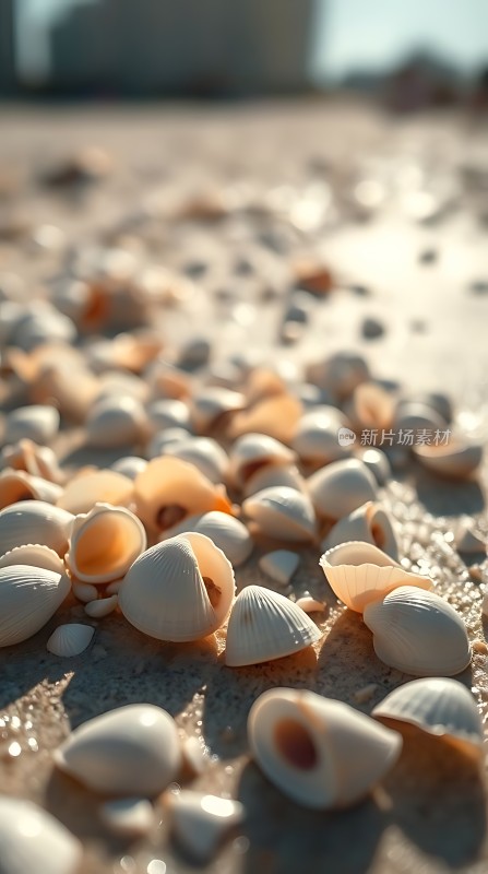 阳光下的贝壳世界