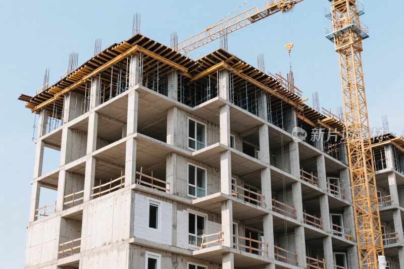 建筑施工场景图