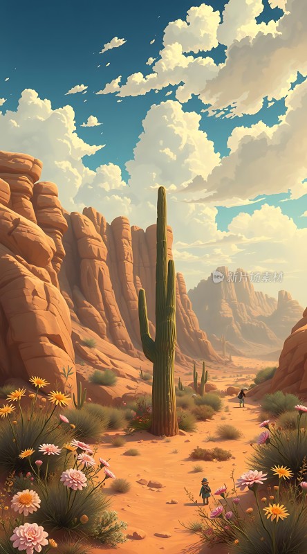 沙漠绿洲探险之旅