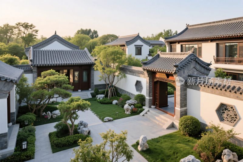 中式古建园林景观