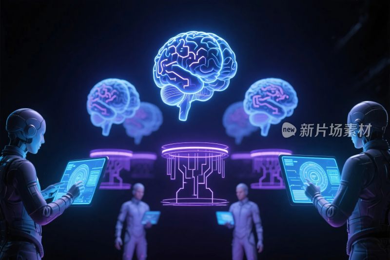 未来科技脑互动场景