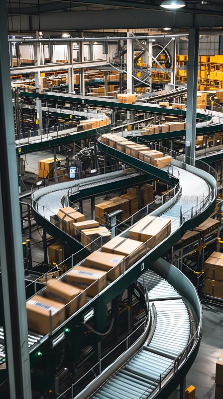 物流中心传送带系统