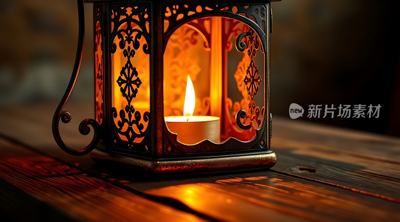 温暖烛光温馨时刻