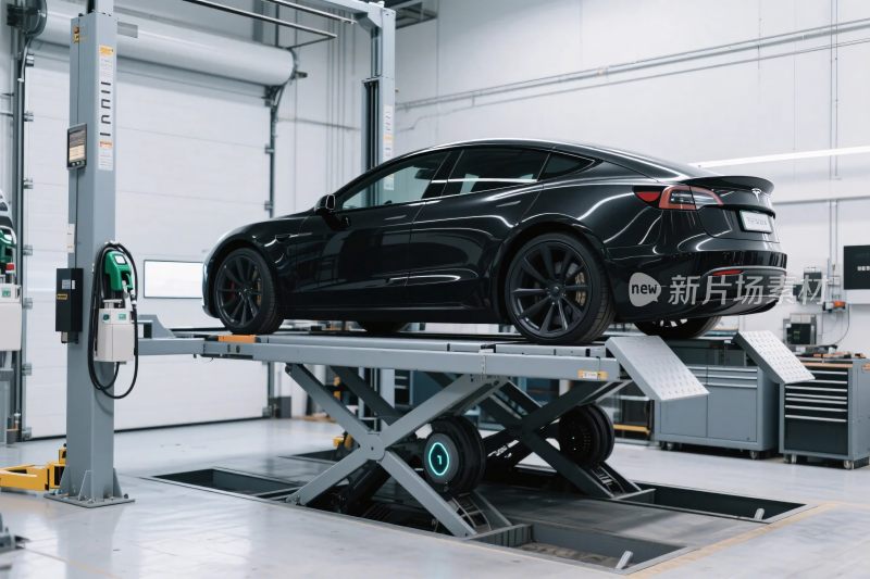 汽车维修车间场景