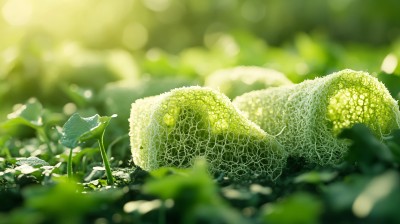 丝瓜藤虚化背景