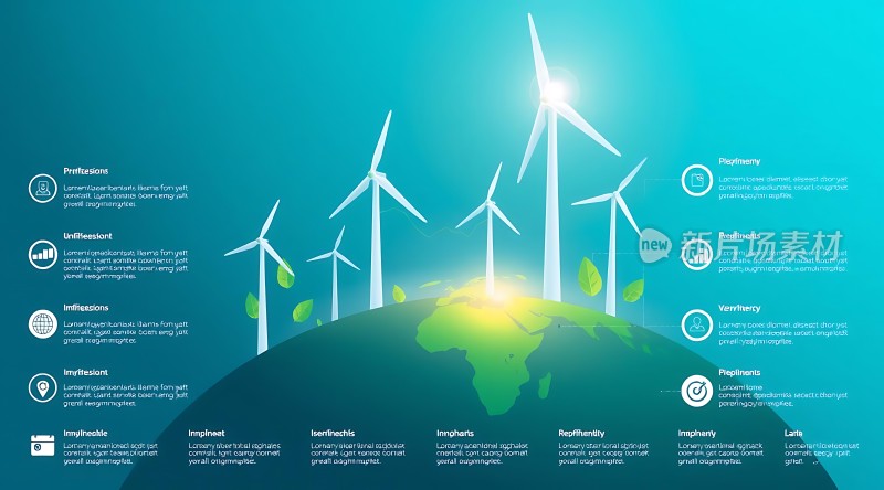 绿色能源未来之光