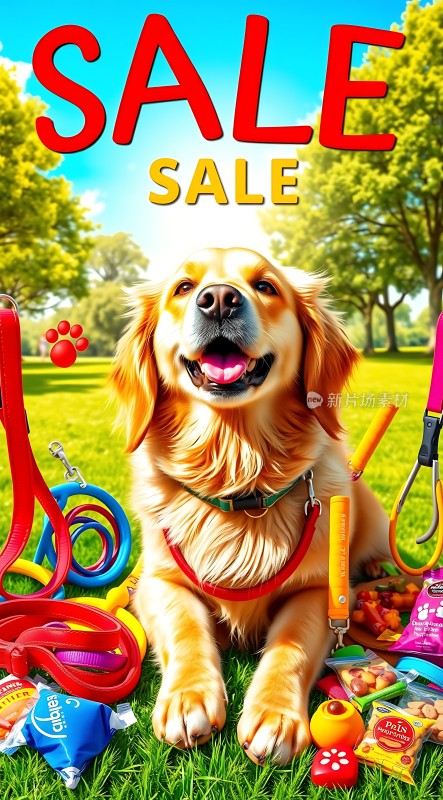 狗狗用品大促销