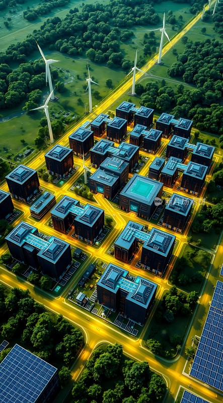 绿色能源小镇