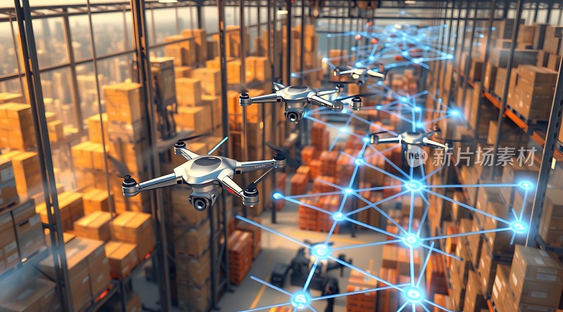 无人机仓库配送系统高效运作