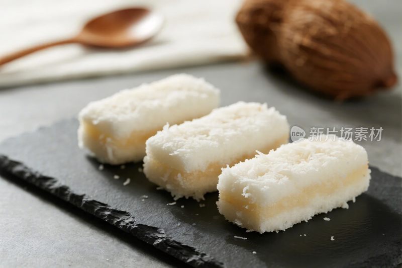 椰蓉甜点展示图