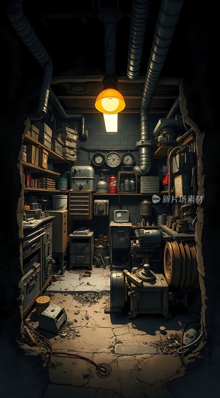 废弃实验室的秘密角落