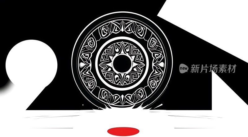 黑白曼陀罗新片场素材