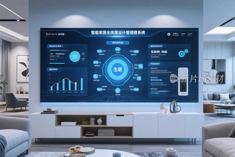 智能家居系统界面展示图