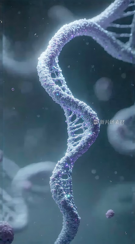 DNA螺旋结构之美