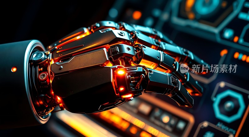 机械手臂科技感十足