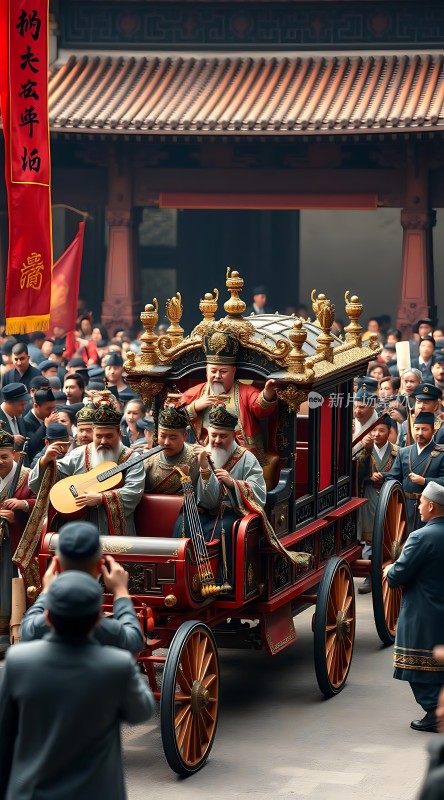 古代帝王巡游盛况