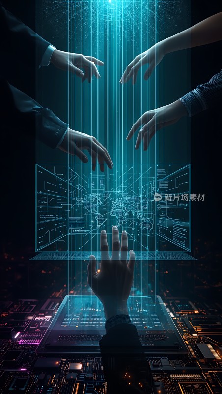 科技之手掌控未来世界