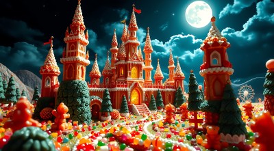 糖果王国梦幻之夜 糖果王国梦幻之夜