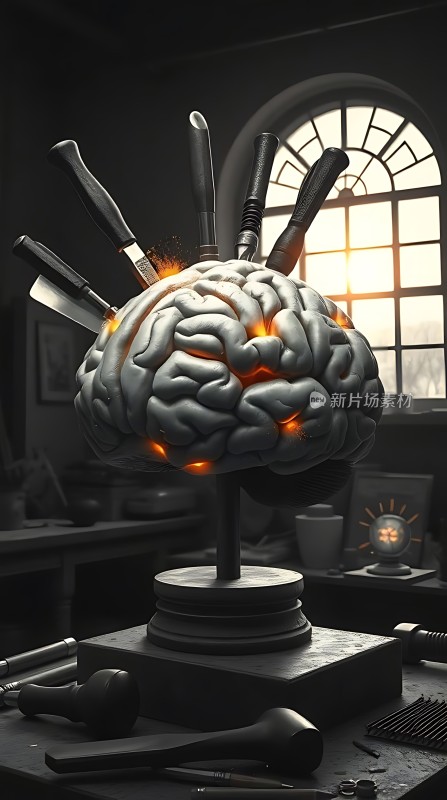 **心灵探索大脑解剖图**