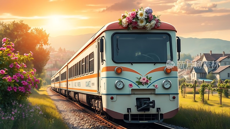 花漾列车田园风光之旅