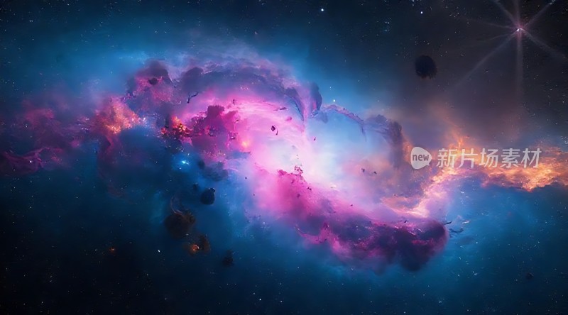 宇宙奇观星云幻彩