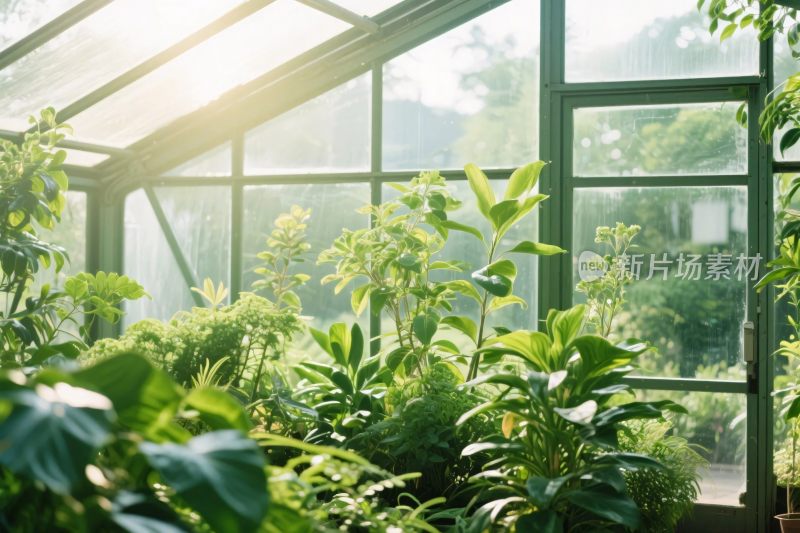 温室绿植摄影