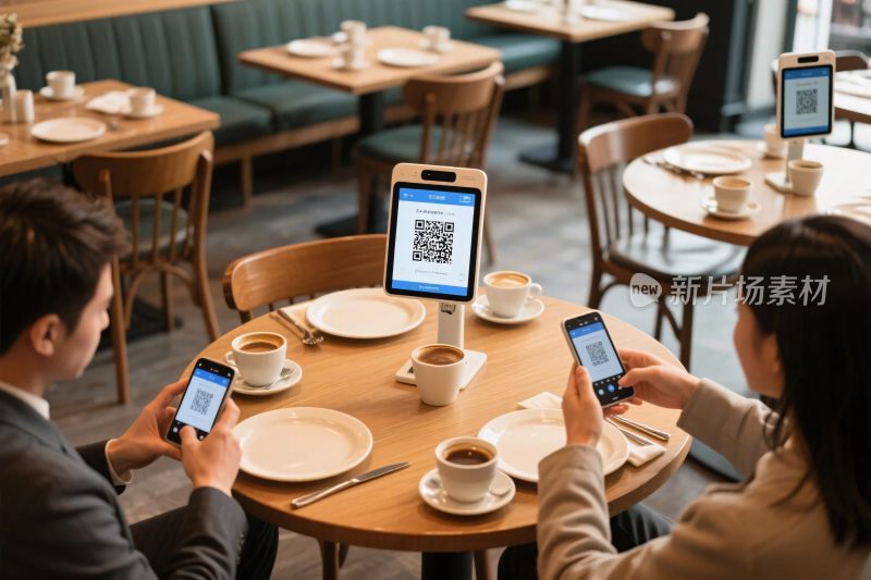 餐厅扫码互动场景