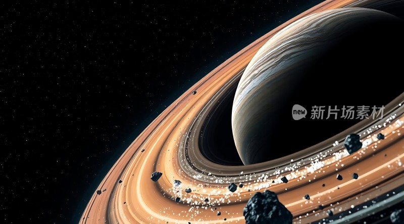 星环幻影神秘行星与璀璨星尘