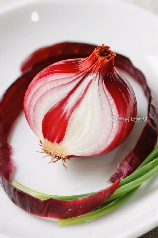 红洋葱食材展示