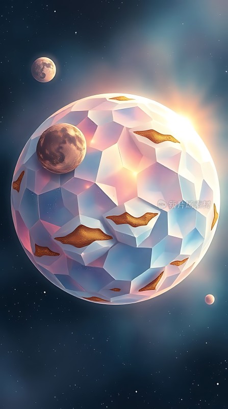 异星奇观几何星球与神秘天体