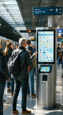 智能自助服务终端便捷出行新选择 智能自助服务终端便捷出行新选择