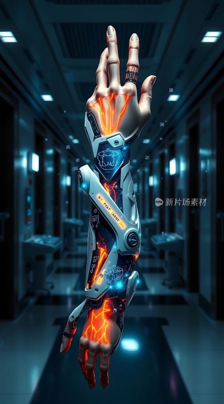 机械手臂科技感十足