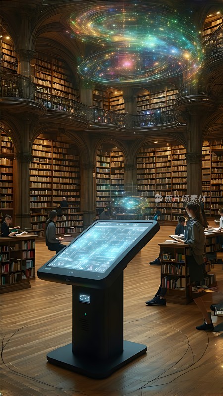 未来科技图书馆智慧学习空间