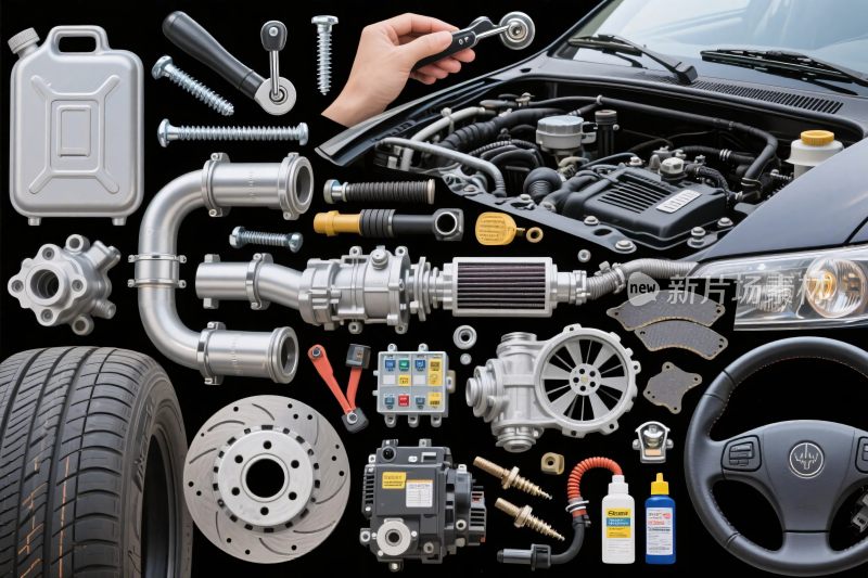 汽车维修部件展示图