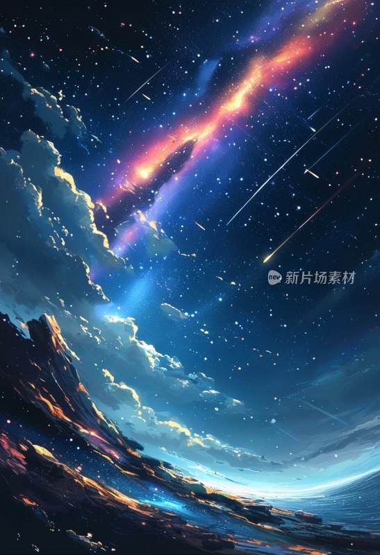 星空流星壁纸