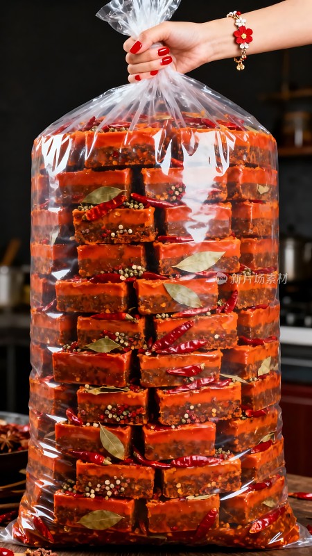 香辣牛肉干大礼包手提装美味实惠！