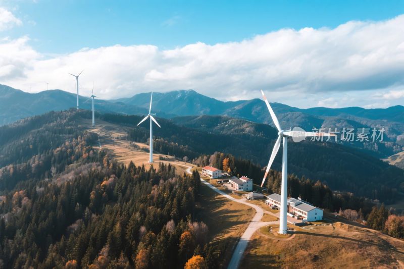 山地风电景观