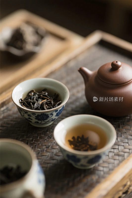 茶具茶艺静雅图