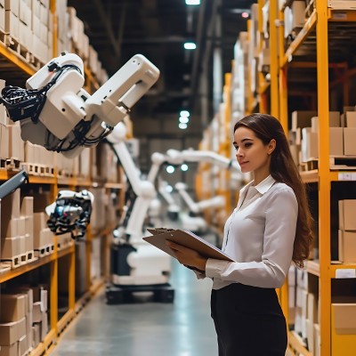 智能仓储机器人协作高效作业 智能仓储机器人协作高效作业