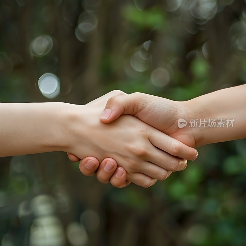 握手合作共谋发展