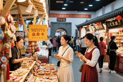 古风集市手工艺品摊位 古风集市手工艺品摊位
