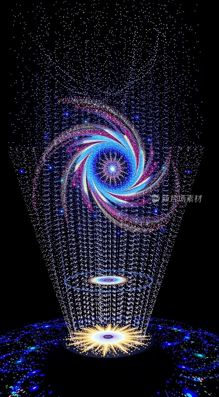 宇宙漩涡星际奇观