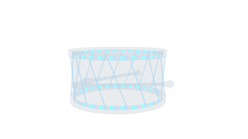 中国大鼓 中国风古风乐器打击乐击鼓音乐1