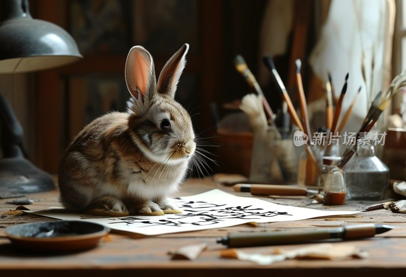 兔年书法艺术字