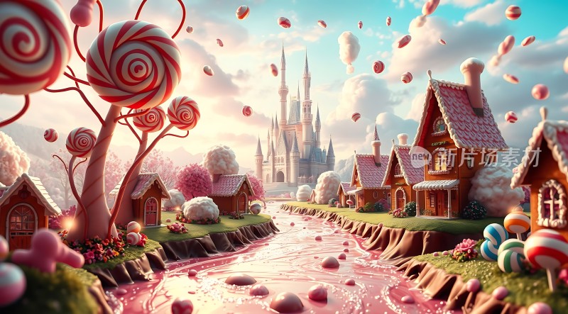 糖果王国梦幻小镇
