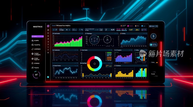 未来科技数据分析界面