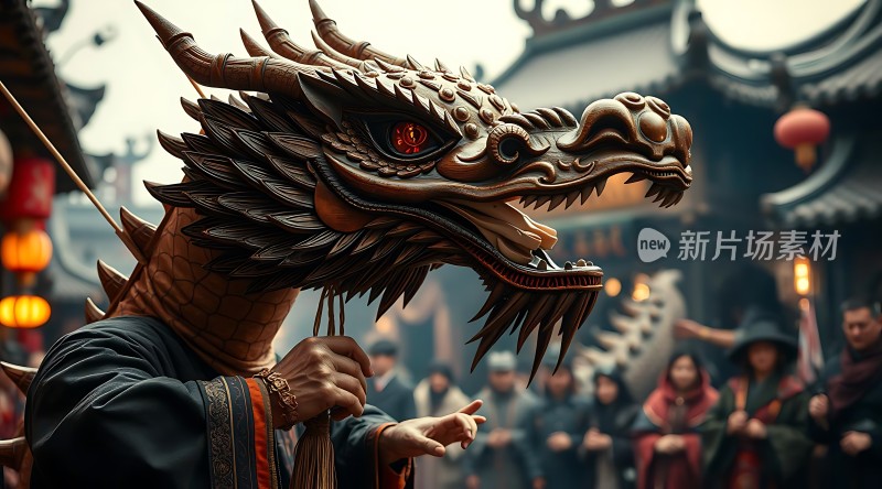 龙舞节庆传统与现代交融