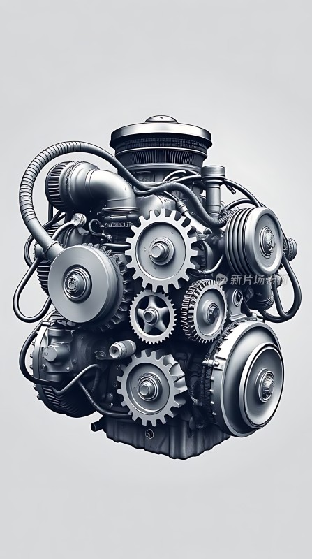 机械之心齿轮与引擎的交响曲