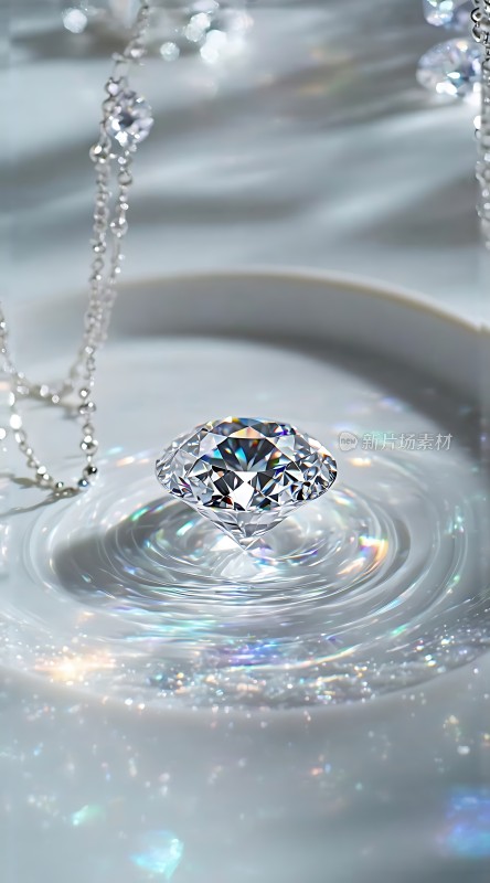 璀璨钻石闪耀光芒