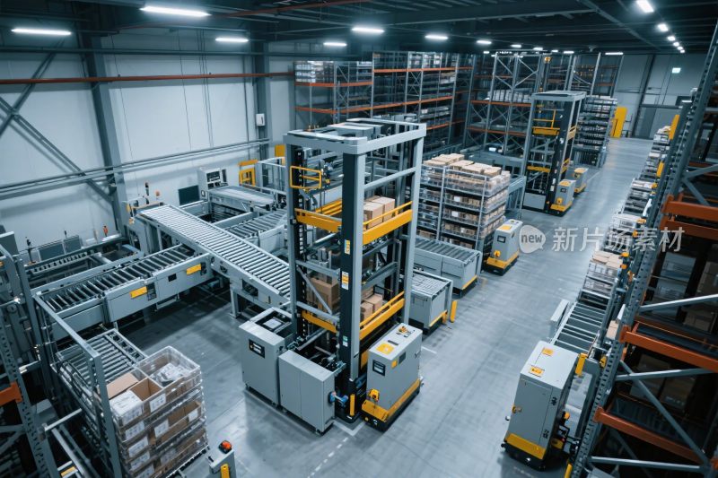 现代化物流仓库